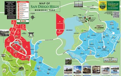 Map dan Peta Jalan ke Lokasi San Diego Hills